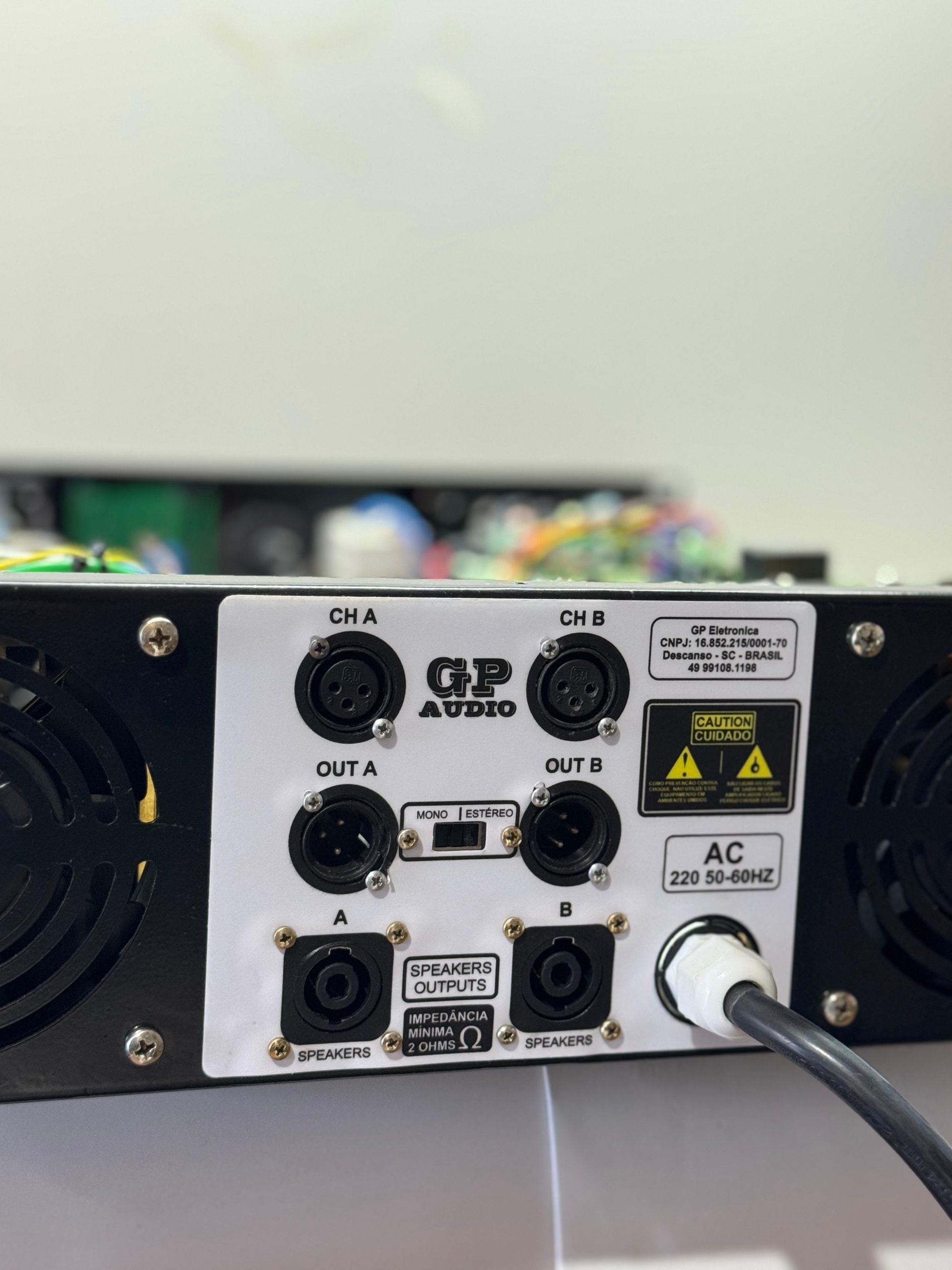 AMPLIFICADOR 5000W ESTÉREO CLASS AB - Imagem 2