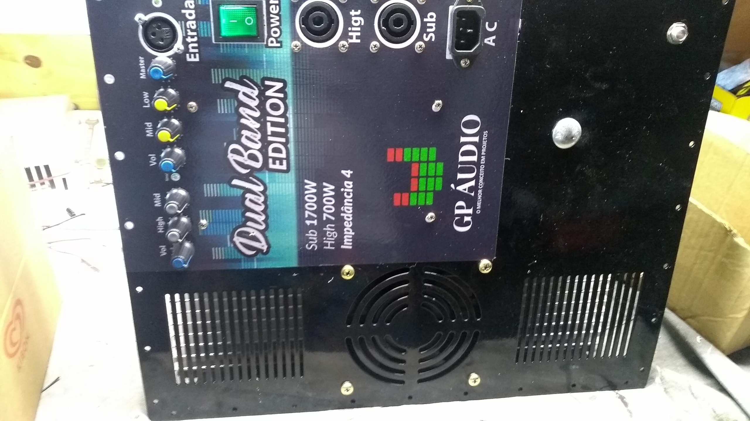 PAINEL BI AMPLIFICADO DE 2400W RMS - Imagem 4